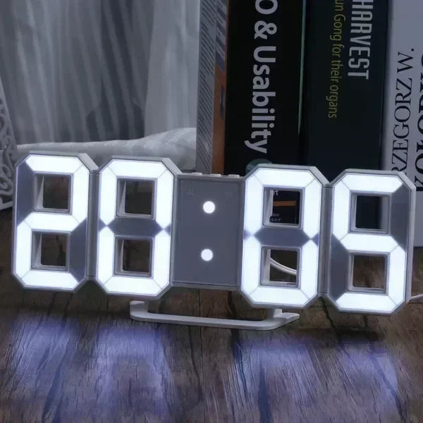 3D Digital Wall Clock Decoration for Home